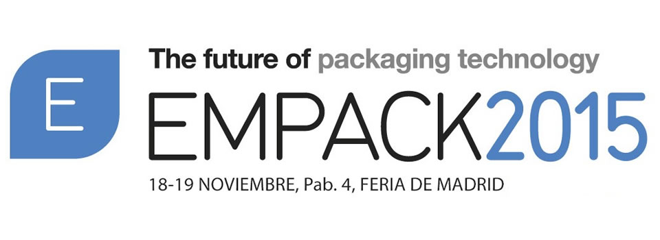 Empack 2015 - 18 y 19 de noviembre en Pabellón 4 de Ifema